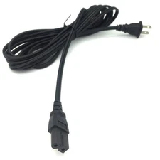 15 ft Polarized 2 Prong Power Cord for Vizio Sharp Sony Samsung LED LCD TV HDTV