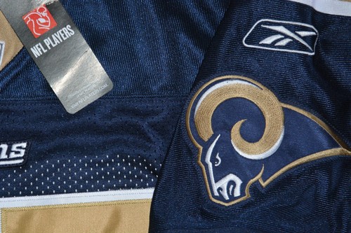 SUPER SELTENES Authentic 2011 St Louis Rams GREG SALAS Trikot 50 Reebok Neu mit Etikett - Bild 3 von 5