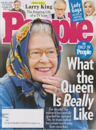 People 8. Februar 2021 Wie die Königin wirklich ist, Ricki Lake, Larry King, - Bild 1 von 1