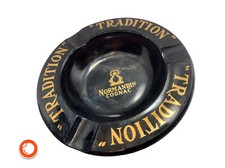 1970er NORMANDIN COGNAC Tradition  Werbe-Aschenbecher Keramik Sammler-Ascher