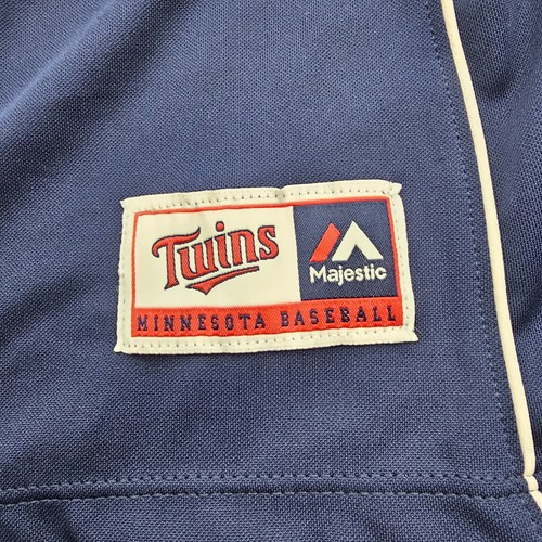 Majestic Jersey Womens Large Major League TWINS Baseball Short Sleeve NWT - Picture 4 of 14