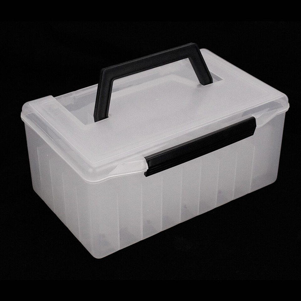 Fishing Tackle Box PVC Fishing Gear Accessories Storage Box F5C6 eBay