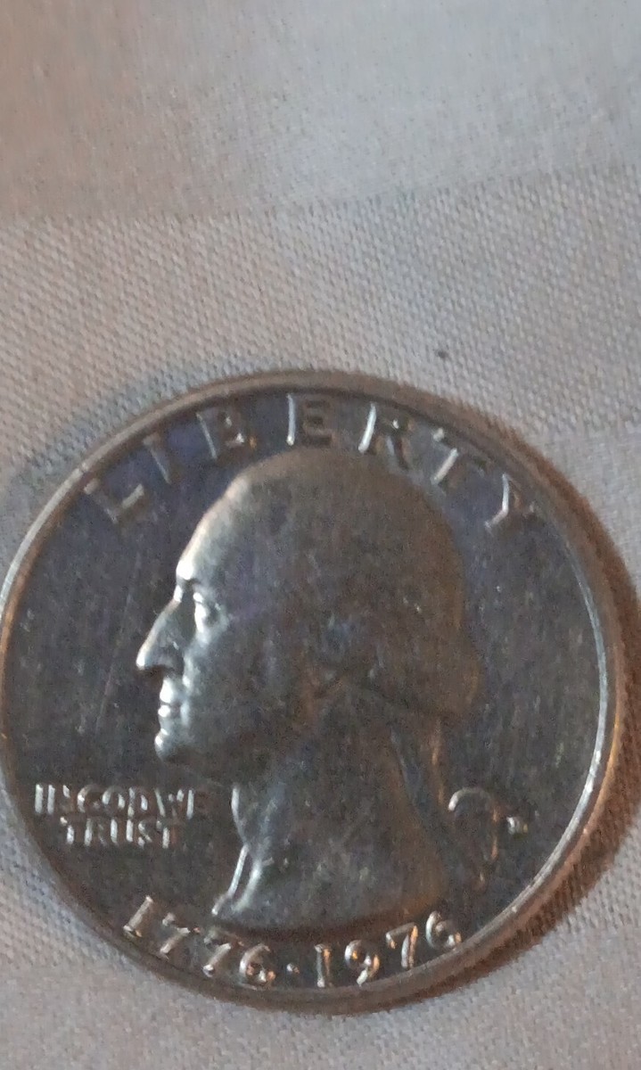 1996 RETROMOUNTAIN クリーニング済み 1976-1996 D Bicentennial Quarter, Mint Filled Error Coin | eBay