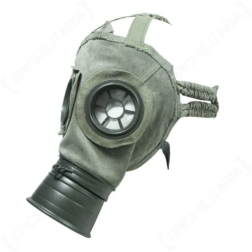 WW1 Reproduction German Grey Suede Gas Mask - World War One | eBay ...