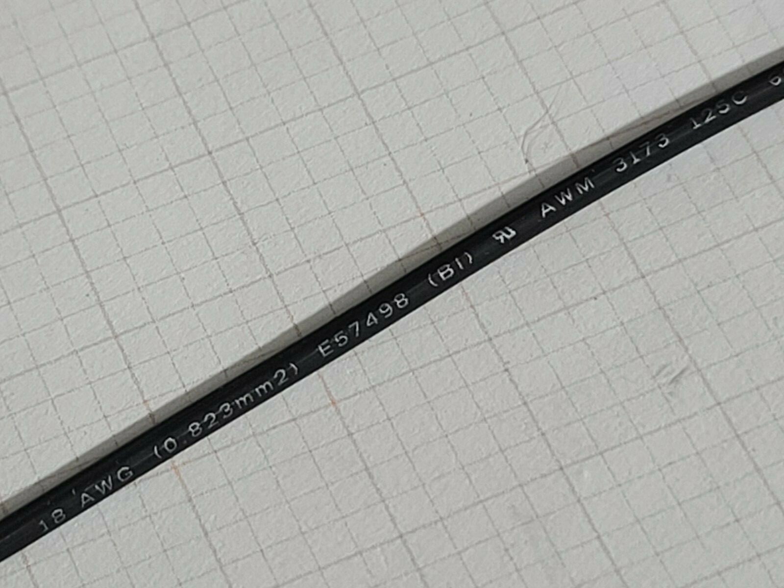 Southwire #18awg SIS UL-3173 XLPE Tinned Copper Switchboard Wire Black ...