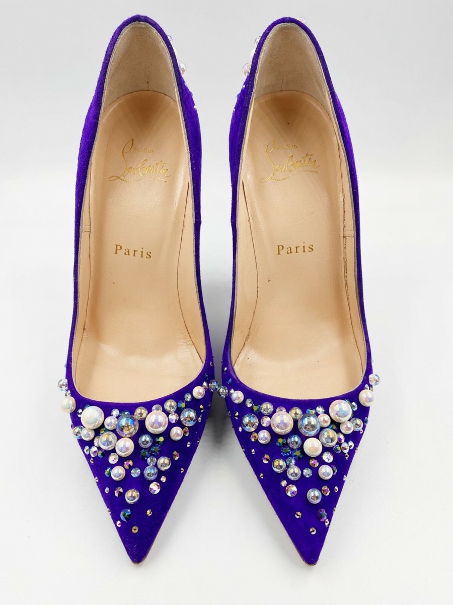 Christian louboutin candidate フラット ビーズ｜ファッション