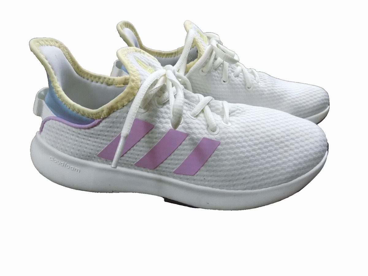 Adidas Cloudfoam Pure SPW Off White Bliss Lilac Sneakers Running
