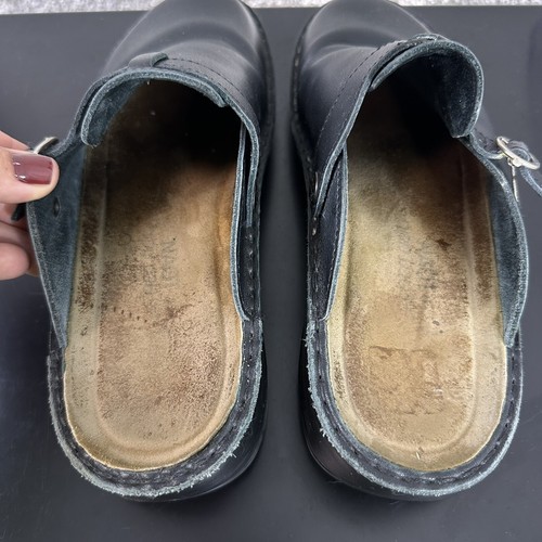 Naot Women's Size 39 US 8 Black Aster Clog Women's Leather Buckle Shoes - Picture 5 of 10