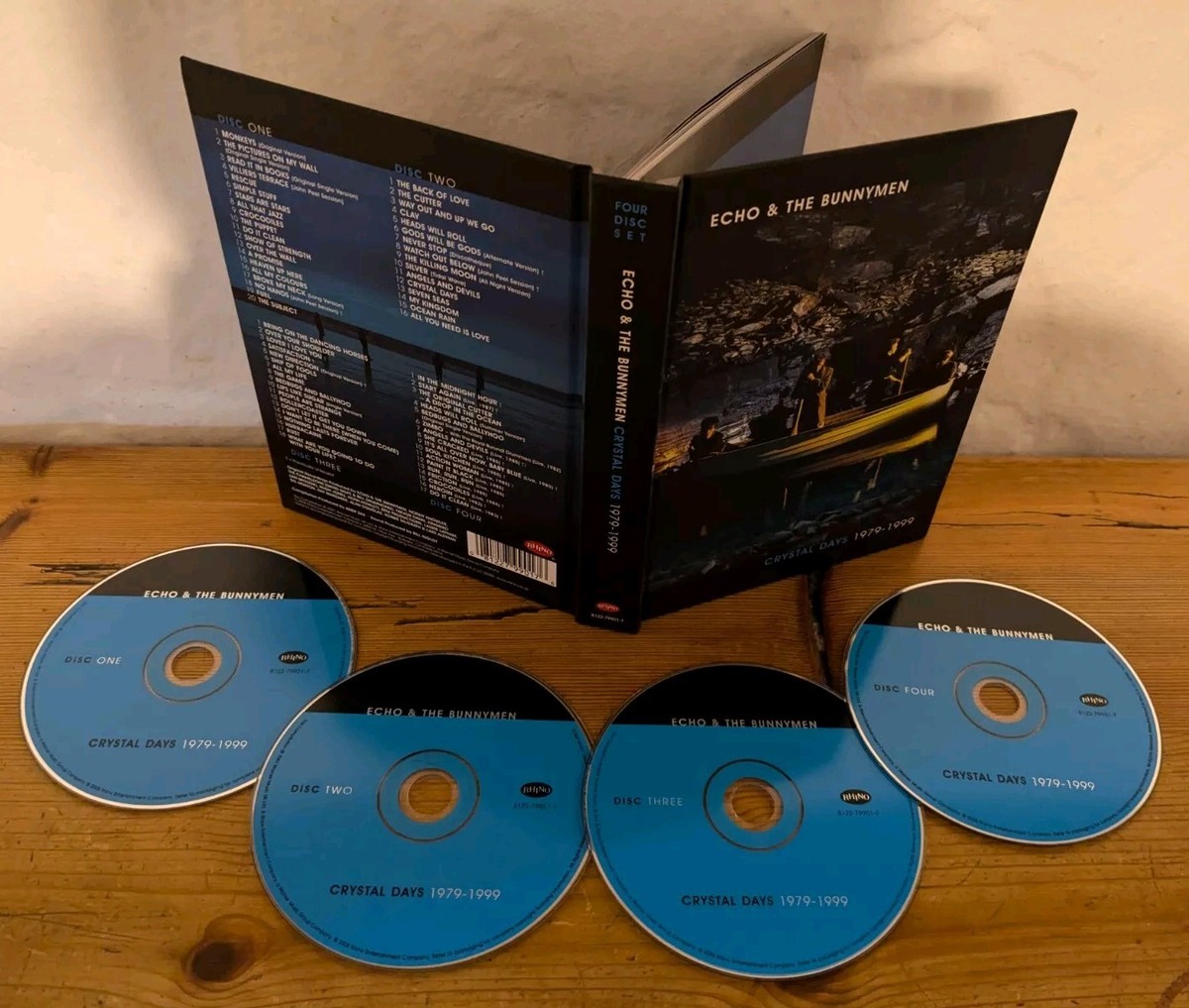 Echo & The Bunnymen – Crystal Days 1979 - 1999 (RARE, 4 CD Box Set 