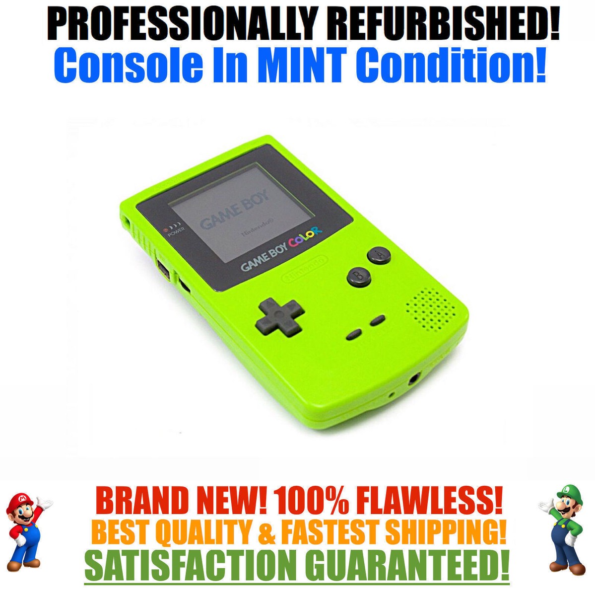 Nintendo Switch Game Boy CoLor NEW GLASS SCREEN* Nintendo Game Boy Color GBC Kiwi System NEW | eBay