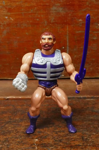 Vintage MOTU Masters Of The Universe FISTO Figure Complete Mattel Toys He-Man
