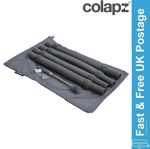 Autocaravana Colapz Flexi tubería de residuos extensible 28 mm caravana + kit adaptador doble - Imagen 3 de 8