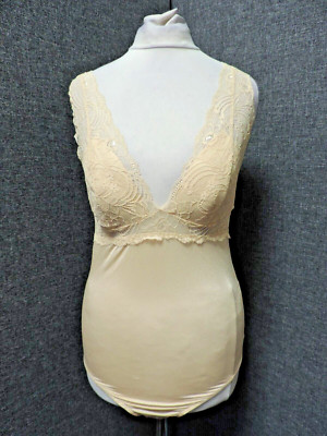 YAS Spitzenbody Nude UK 12 UVP 38£ LN043 LL 05