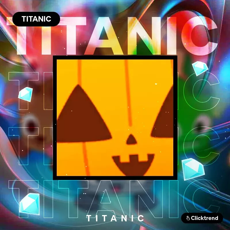 Titanic Pumpkin Cat PS99 Pet Simulator 99 Cheap Fast - Main Image
