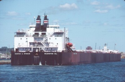 SHIP MV GEORGE A STINSON (1000-FOOTER) SOO MI ORIGINAL SLIDE 07-10-98 T13-9