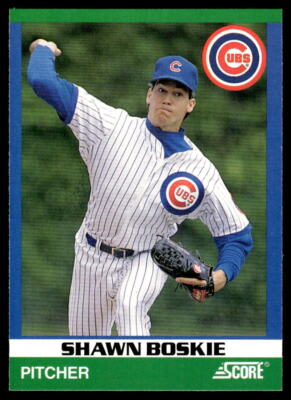 1991 Score 100 Rising Stars Shawn Boskie #4 Chicago Cubs | eBay