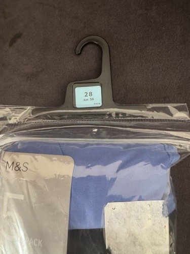 Ex M&S 5 Pack Full Briefs No VPL Microfibre Size 28 BNWT Ex Marks & Spencer - Picture 9 of 9