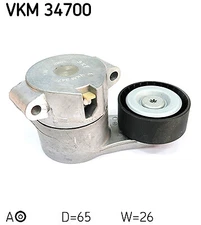 SKF VKM 34700 TENSIONER PULLEY, V-RIBBED BELT LEFT LOWER MIDDLE UPPER FOR CITROËN FI