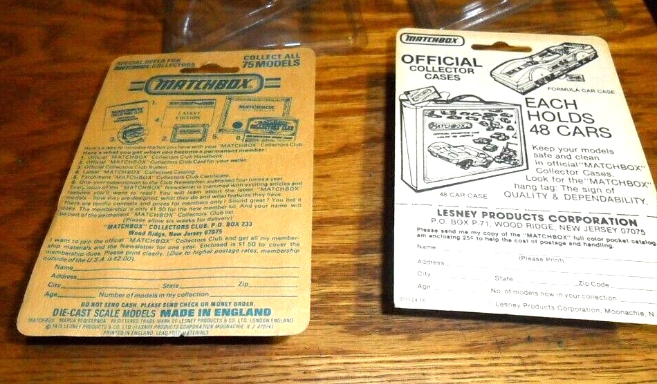 2 LOT Lesney Matchbox Superfast #26 YELLOW SITE DUMPER & #19 CEMENT TRUCK - Image 4 of 4