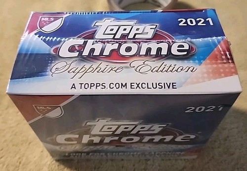 2021 Topps Chrome Sapphire Edition Hobby Box MLS Major League Soccer - SEALED - Bild 2 von 3
