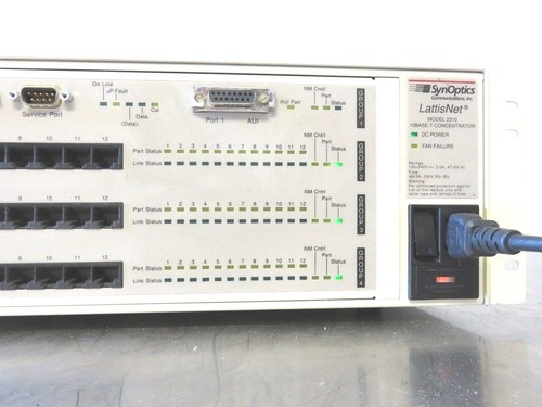 SynOptics 2310 LattisNet 10 Base-T Concentrator - Picture 3 of 8
