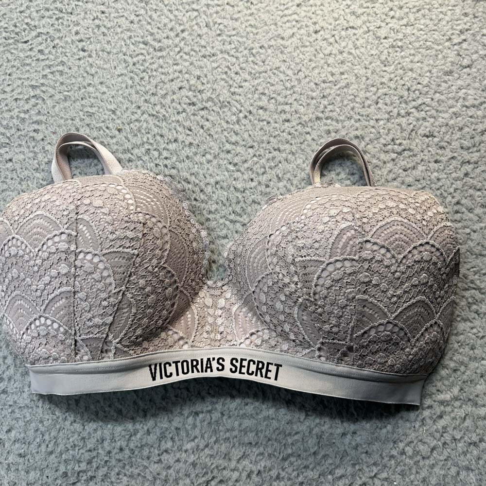 Victoria Secret Sujetador 34DD T-Shirt Sujetador Forrado Sin Alambres Inalámbrico