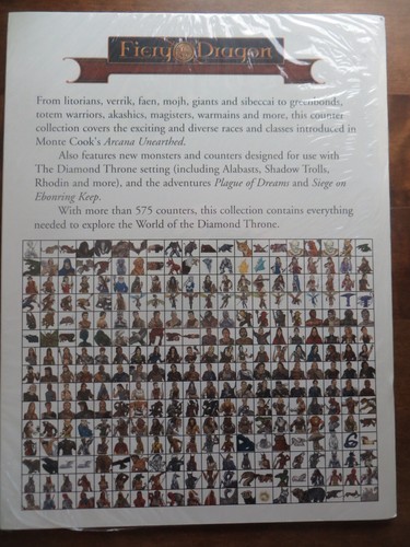 Arcana Unearthed - Counter Collection IV: World of the Diamond Throne - RPG - Bild 3 von 3
