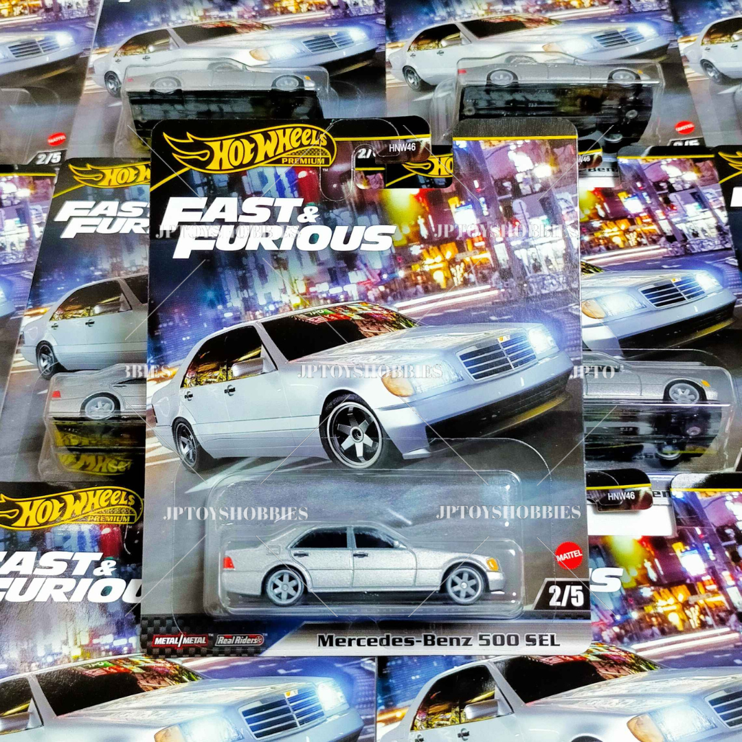 ミニカー Hot Wheels Mercedes-Benz 500 SEL Hot Wheels Premium Fast & Furious Mercedes Benz 500 SEL