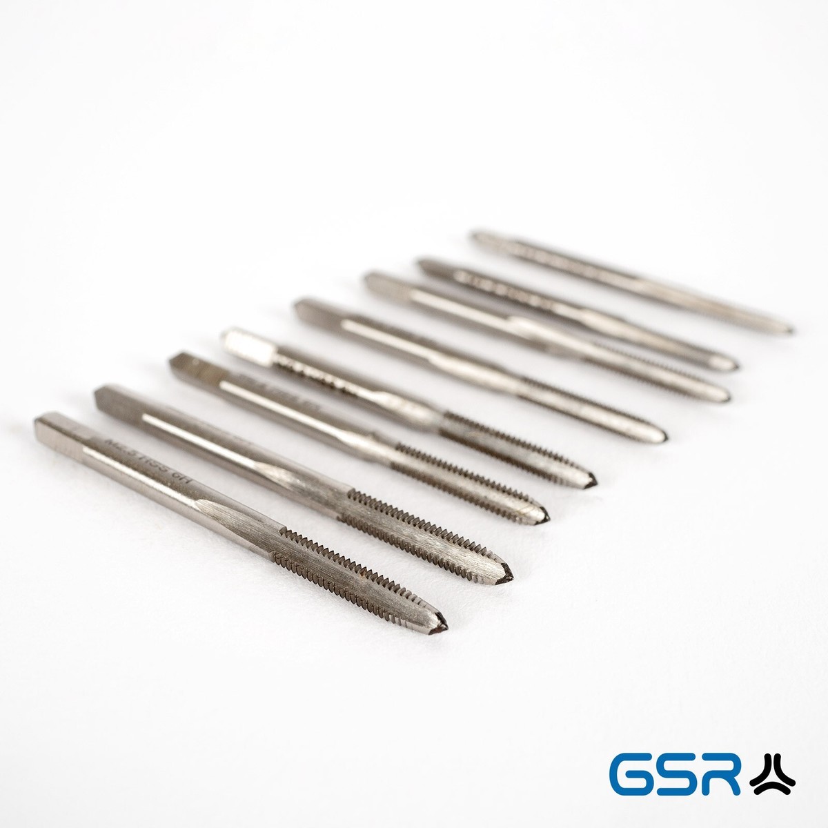 GSR Miniatur Gewindeschneidsortiment 31 tlg. M1,0-M2,5 HSS  