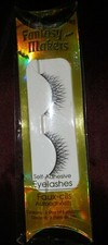 Fantasy Makers False Eyelashes. Multi Color Glitter. Black. I Pair. NIB.