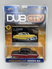 Jada Dub City Old Skool 1953 Cadillac Series 62 Red/Black 1/64 FREE SHIPPING