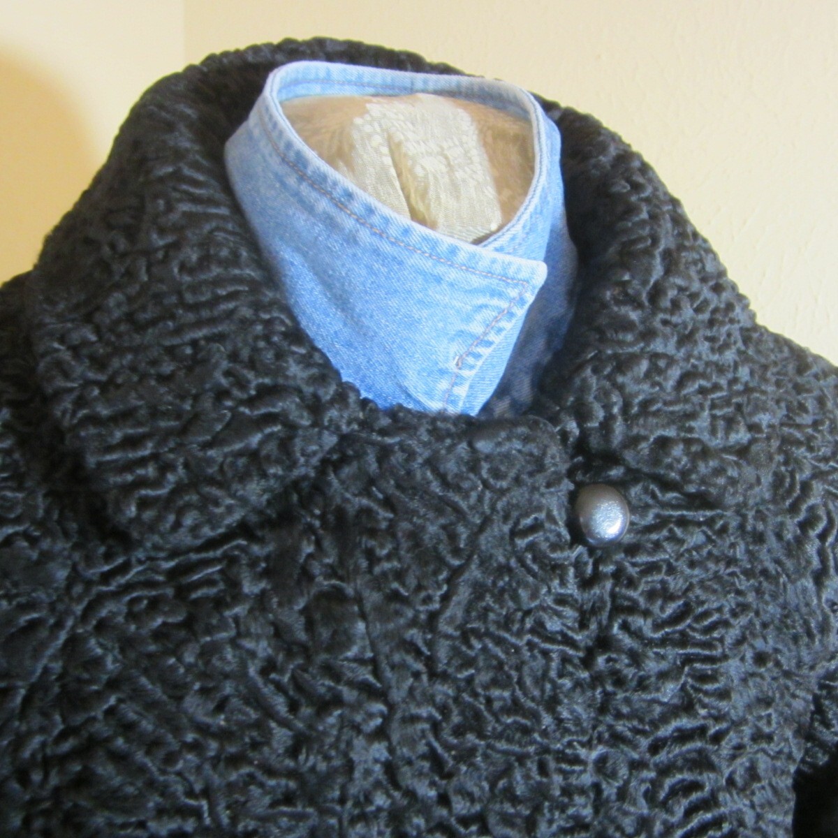 VINTAGE PERSIAN LAMB COAT, JAMBORYN BROTHERS, NY WOME… Gem