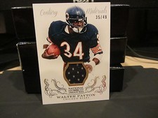 National Treasures Century Materials Jersey Bears Walter Payton 35/49 2013