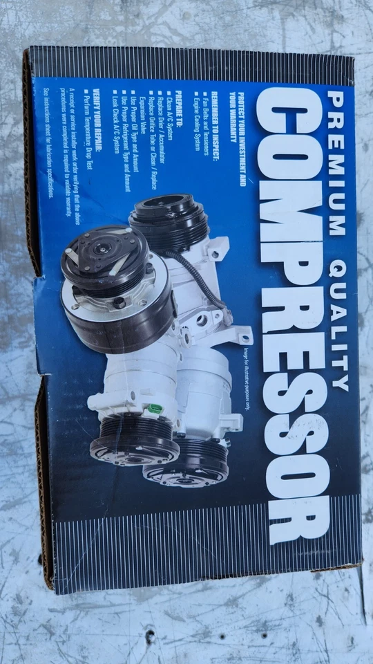 Compresor de aire acondicionado Chevy Cobalt 05-10, Pontiac G5 07, Saturn Ion 03-07, 68275 nuevo Foto 3 de 4