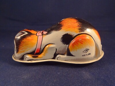 ANCIEN JOUET CHAT Mecanique Kohler Schuco Tole Joustra EUR 29,90 - FR