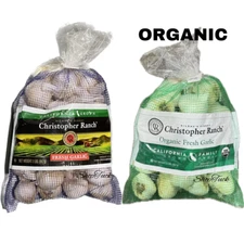 Fresh California Garlic by the Pound - Christopher Ranch - Organic or Regular