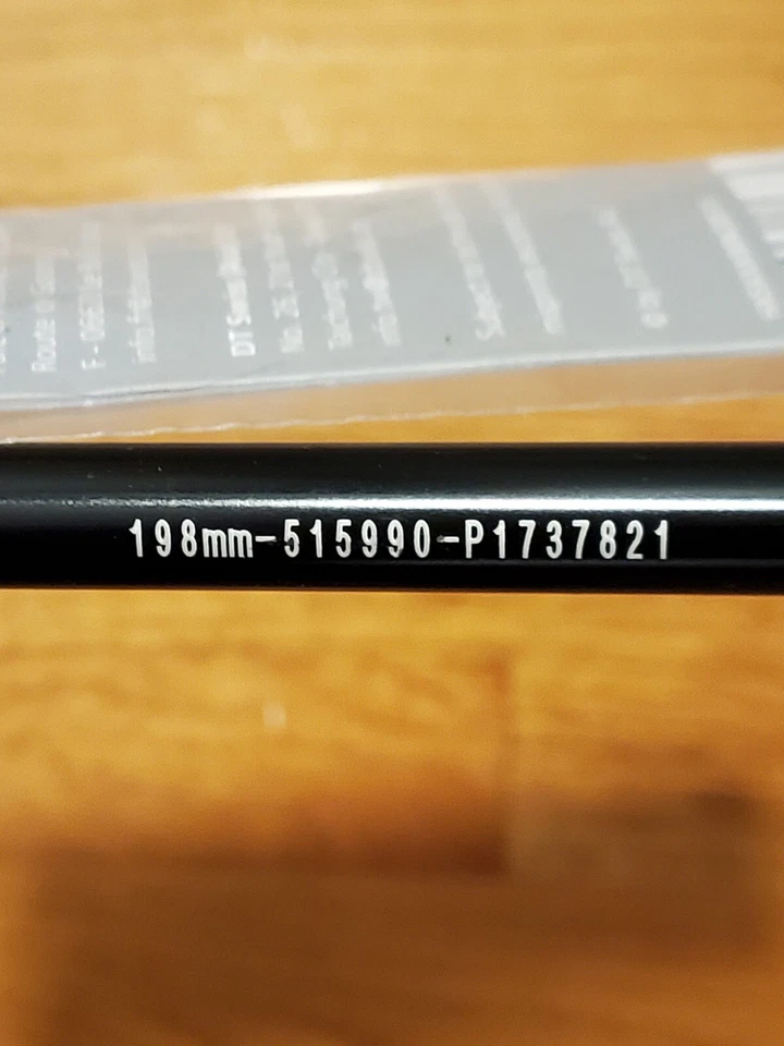 DT Swiss RWS Thru Axle 198mm Bontrager - Imagem 2 de 2