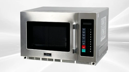 New Commercial Microwave Oven 2100W Stainless Steel NSF 208V Plug In 