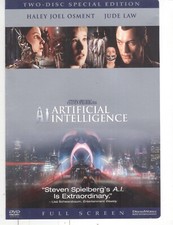 No Disc No Case ORIGINAL COVER ART A.I. Artificial Intelligence 2002 DVD Cover 
