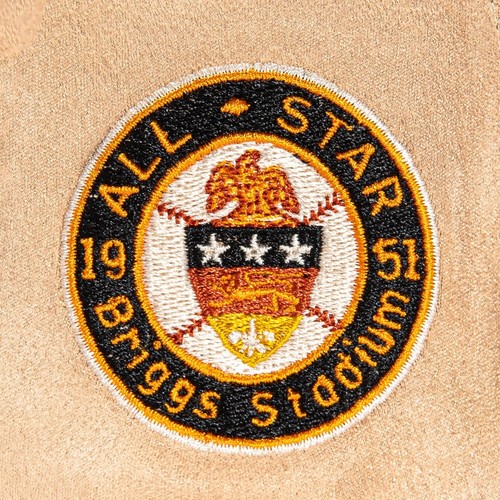 New Era Detroit Tigers 59FIFTY Fitted Hat Suede 1951 All Star Game Patch 7 1/4 - Picture 4 of 7