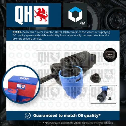 Washer Pump fits CITROEN NEMO AA 1.4 1.3D 1.4D 2008 on QH 6434E0 Quality New
