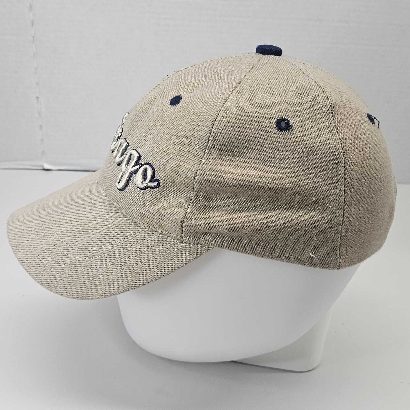 Chicago Hat Tan Adjustable Strapback Embroidered … - image 7