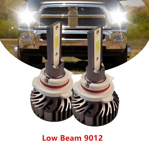 MINI F2 LED Headlight Low Beam 9012 for Dodge Ram 1500 2500 2013-15 w/projector