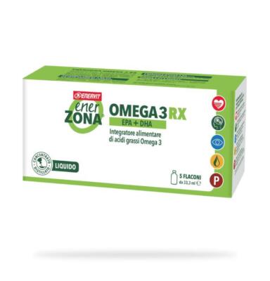 Enervit - EnerZona Omega 3RX Liquid 5 Bottles 33.3ml