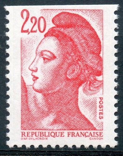 STAMP / TIMBRE FRANCE NEUF N° 2427 ** TYPE LIBERTE DE DELACROIX / DE CARNET - Photo 1/1