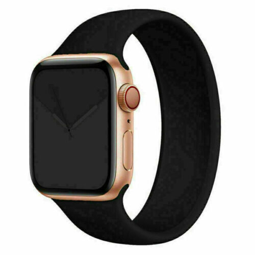 Correa de silicona Solo Loop iWatch para Apple Watch Ultra2 10 9 8 7 6 5 38-49 mm - Imagen 14 de 28