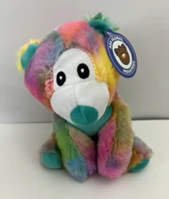 A&A Global Industries Teddy Bear Plush Colorful Rainbow Stuffed Animal w/ TAGS