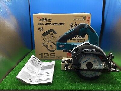 Makita HS006GZ Blue 40V 125mm Cordless Circular Saw Tool Makita HS006GZ Blue 40V 125mm Cordless Circular Saw Tool