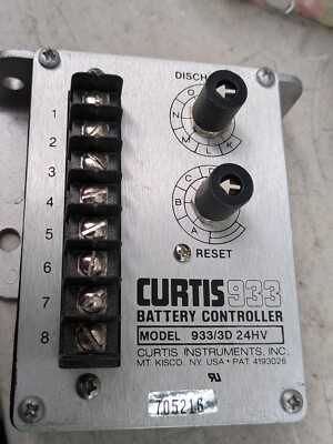 Curtis 933/3D  Battery Controller