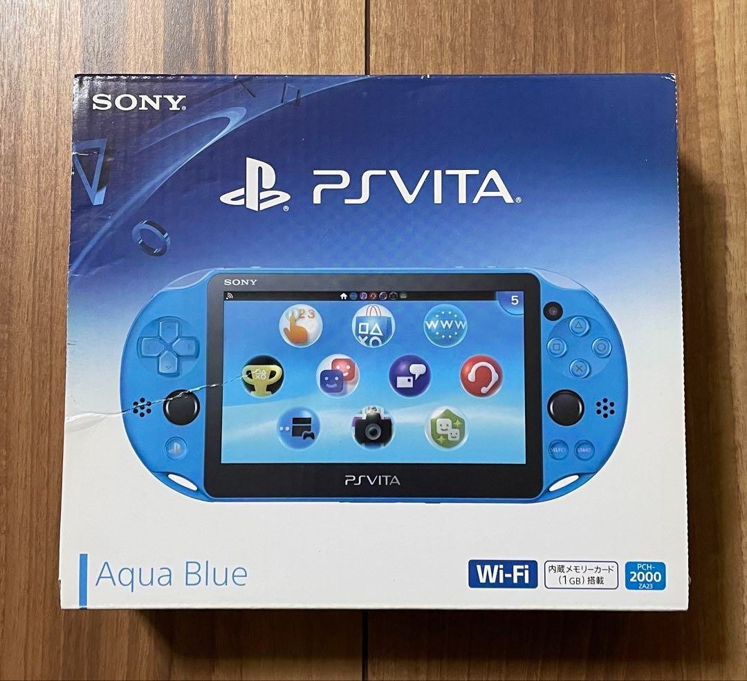 PS Vita Aqua Blue PCH 2000 Za23 Console Charger PSV Slim [BOX] | eBay